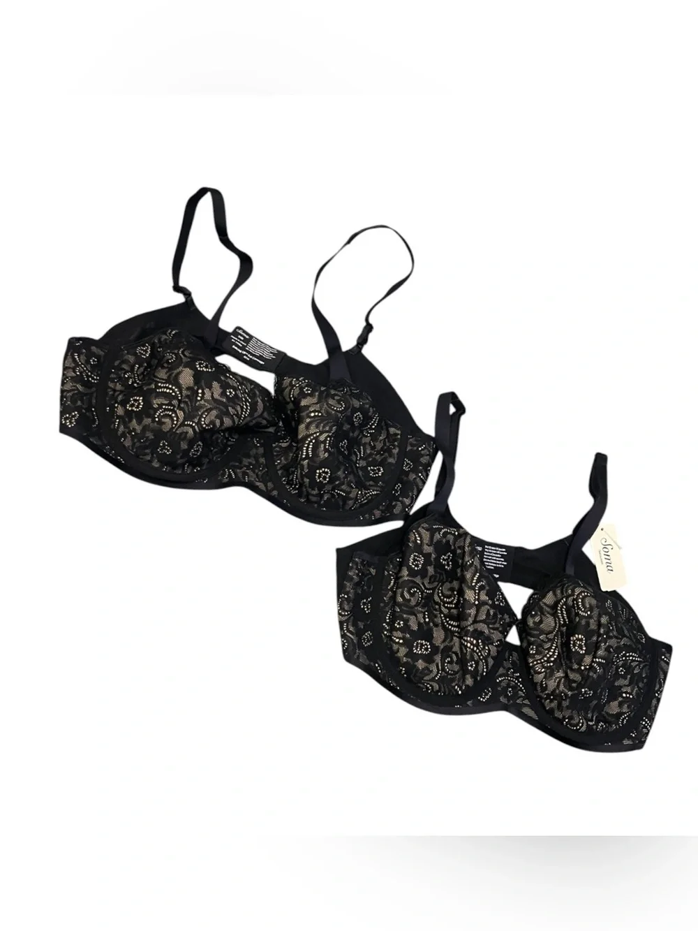 Soma enticing lift full coverage 0716 bra sz 38B bundle of 2